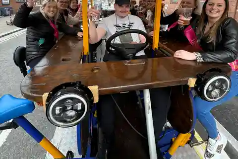 LIVERPOOL BEER BIKE WITH BEER INCLUDED
