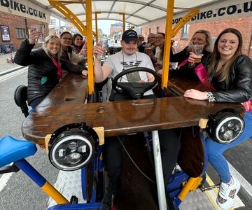 LIVERPOOL BEER BIKE WITH BEER INCLUDED