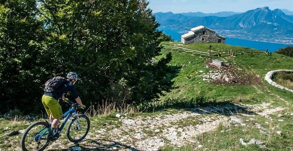Lake Garda: E-Bike Tour to Madonna della Corona Sanctuary
