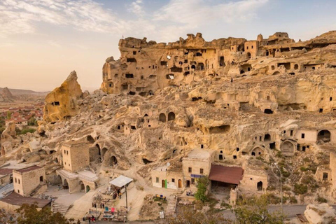 Cappadocië: Ondergrondse stadsrondleiding en zuidelijke rondleiding met lunch