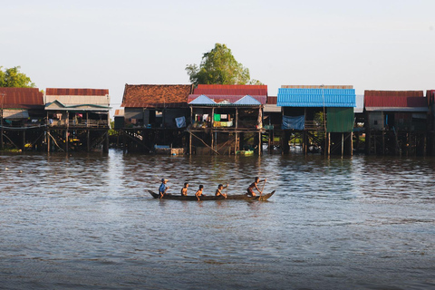 Trasferimento panoramico da Phnom Penh a Siem Reap con visita guidata