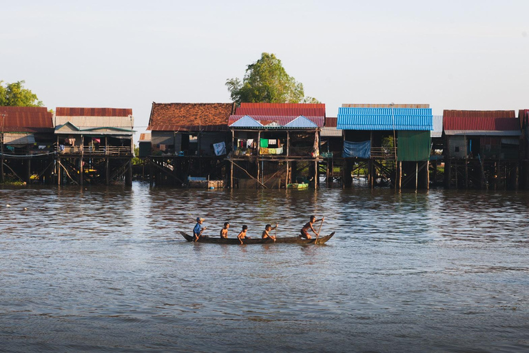 Traslado panorámico de Phnom Penh a Siem Reap con visitas turísticas