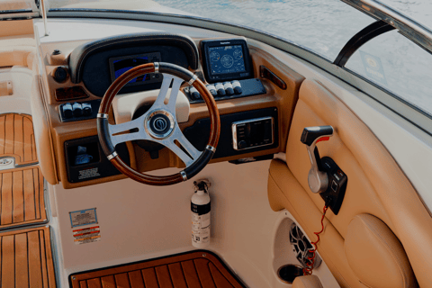 Miami Beach: Spektakularna wycieczka łodzią po piaszczystej plaży i Skyline6-godzinna prywatna wycieczka łodzią po wyspie Miami i piaszczystej plaży