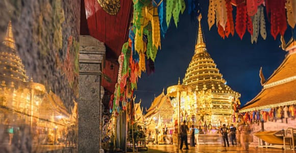 Chiang Mai: Evening Doi Suthep Golden Hour & Hidden Temple