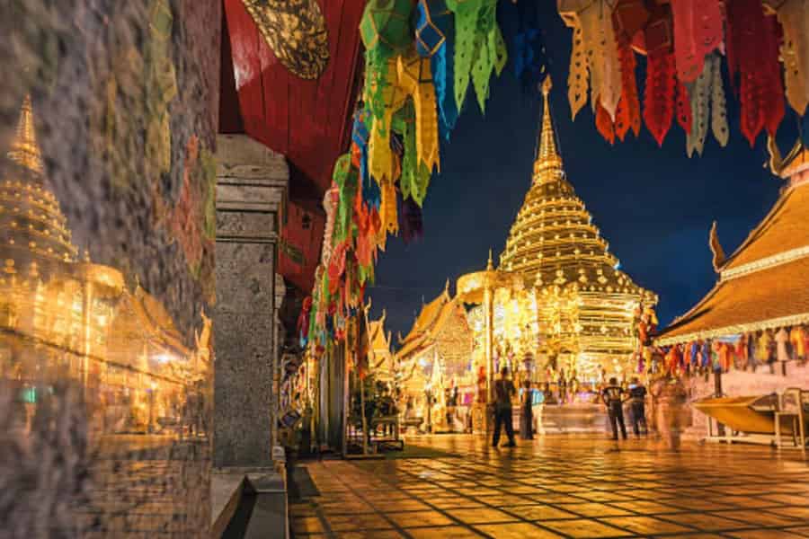 Chiang Mai: Doi Suthep Sonnenuntergang & versteckter Tempel mit Guide. Foto: GetYourGuide