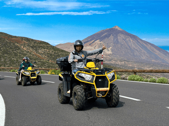 Puerto de la Cruz: Quad Tour to Teide or Off-Road Valley