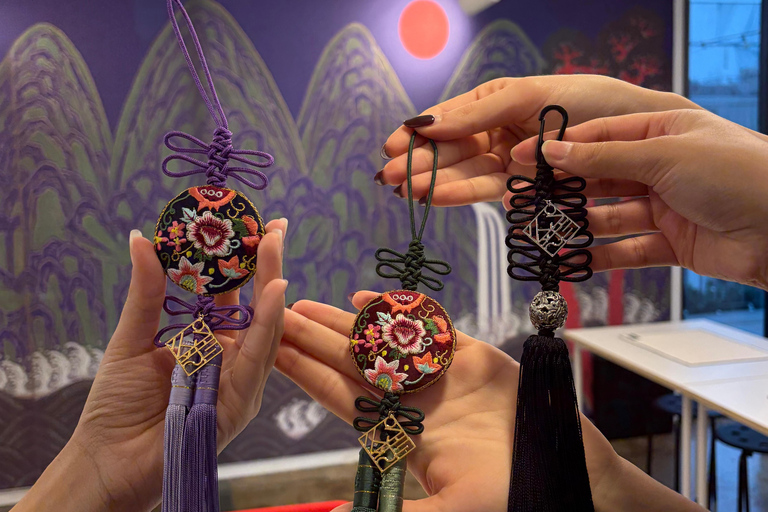 Seoul: Korean Knot Art Workshop with Souvenir Knot Art Workshop - Knot Wind Chime