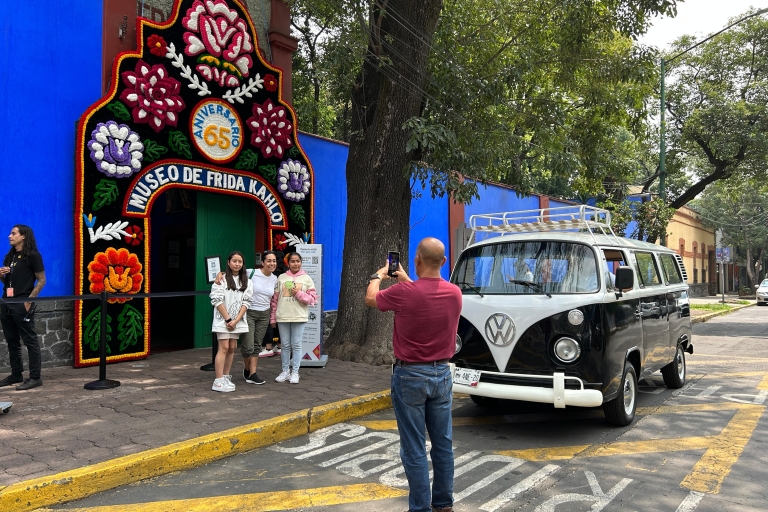 México: Autobús de época VW de Xochimilco, paseo en barco y brunch