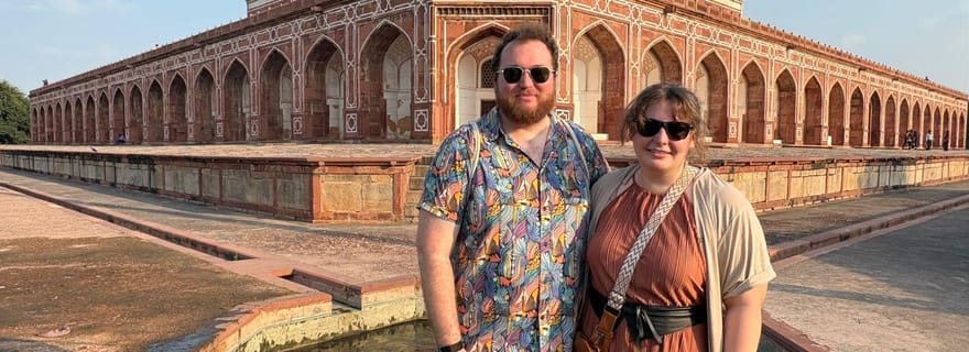 Delhi : visite de la tombe de Humayun avec transfert et coupe-file