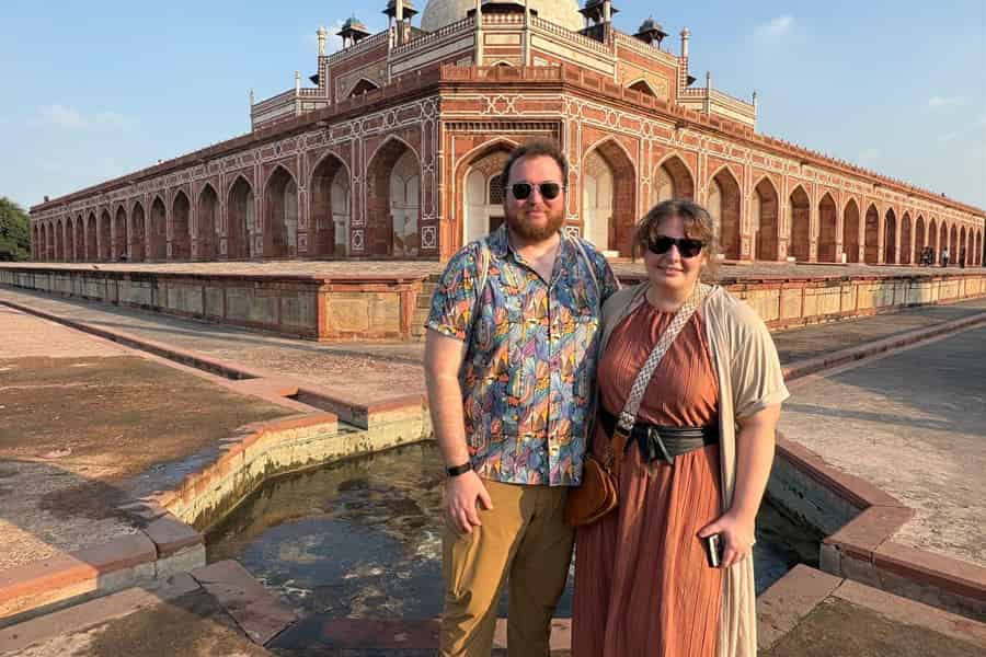 Delhi: Tour zum Humayun-Mausoleum mit Transfer und ohne Anstehen. Foto: GetYourGuide Delhi: Tour zum Humayun-Mausoleum mit Transfer und ohne Anstehen. Foto: GetYourGuide