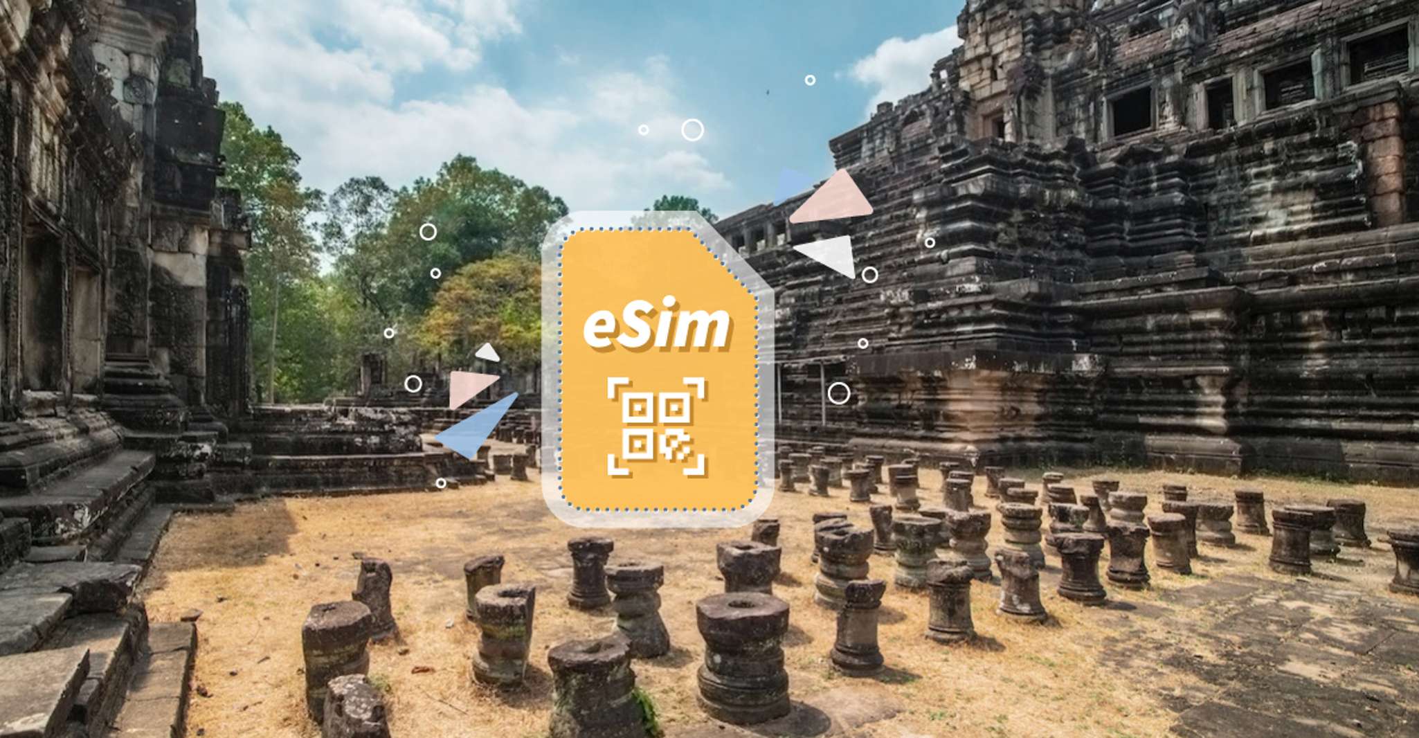 Cambodja, eSim Mobile Data Plan - Hizvo