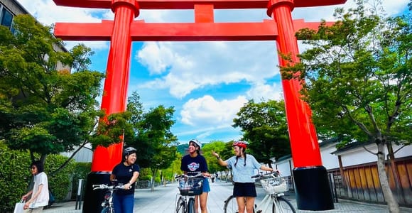 Kyoto: E-Bike-Tour zum Fushimi-Inari-Schrein und zum Tofukuji-Tempel