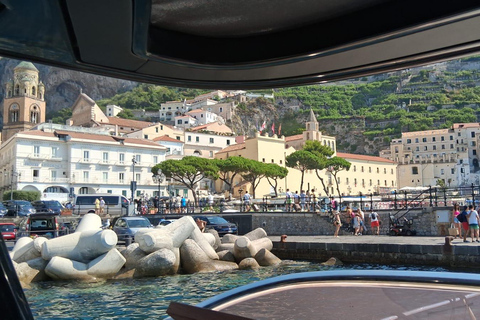 Boat Tour of the Amalfi Coast from Salerno, Amalfi, Positano Shared