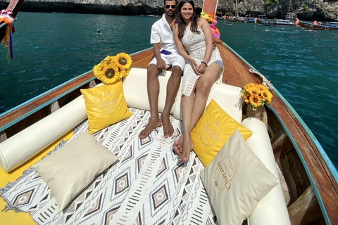 Phuket: Phi Phi Private Longtail Boat with Hotel Transfer
