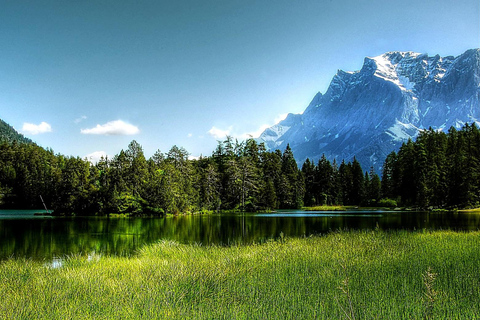 Desde Múnich: excursión de un día en grupo o privada a Zugspitze y Eibsee.Tour grupal no privado