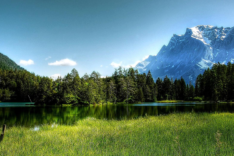 Desde Múnich: excursión de un día en grupo o privada a Zugspitze y Eibsee.Tour grupal no privado