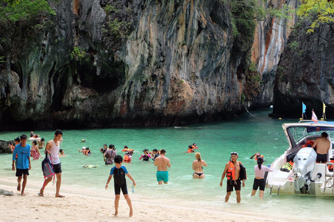 Krabi: tour di un giorno delle Isole Hong in barca a coda lunga