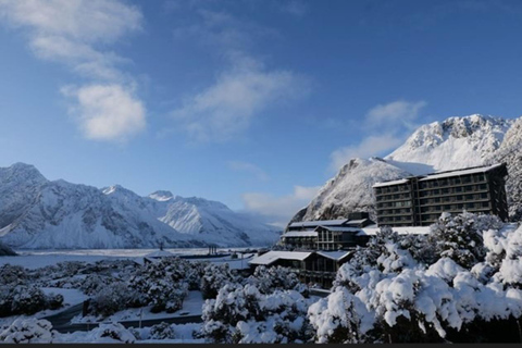 Queenstown till Mt Cook guidad tur med övernattning