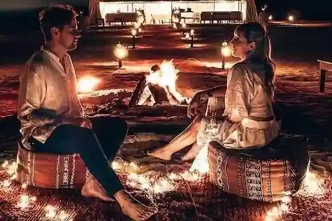 Sunset Camel Ride & Desert Dinner in Agafay