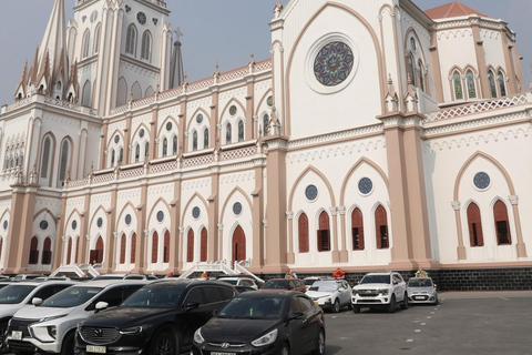 Hanoi: Vietnam Biggest Church or Trang An, Mua Cave & Hoa Lu Hanoi: Ninh Binh, Hoa Lu, Trang An, Mua Cave, Buffet & Cycle
