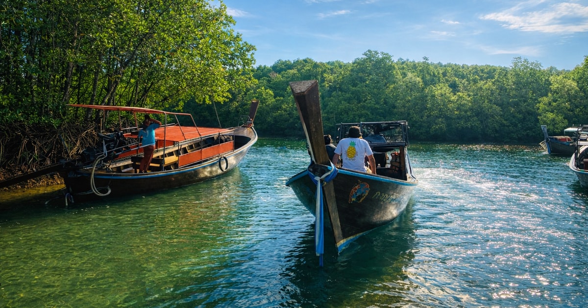 Thung Yee Peng Mangrove & Fish Farm Fishing Longtail Tour | GetYourGuide