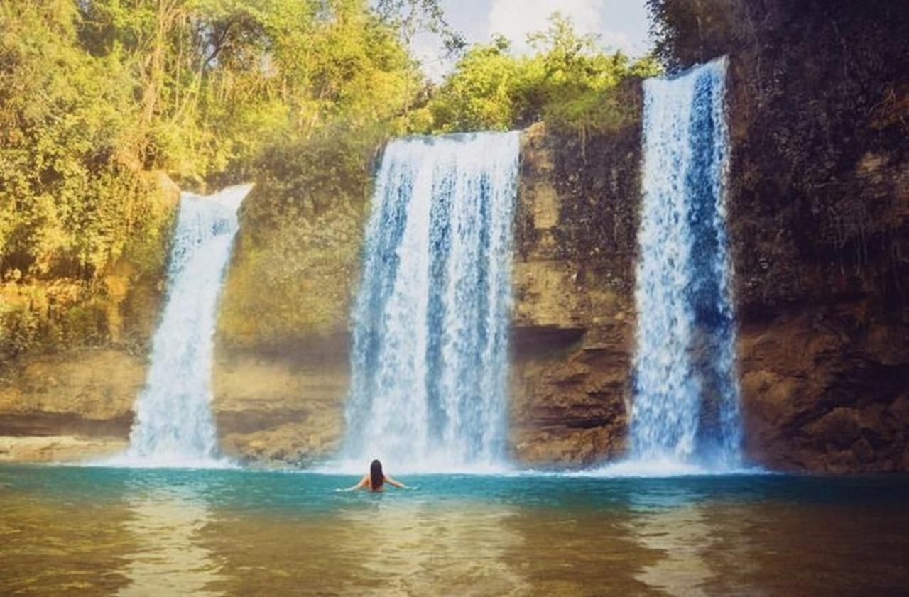 Santo Domingo: Wasserfall Salto Alto und Besuch des Strands Playa La Caleta mit Mittagessen