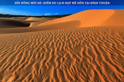 Da cidade de Ho Chi Minh: Relaxe na praia de Mui Ne em um diaExcursão em grupo