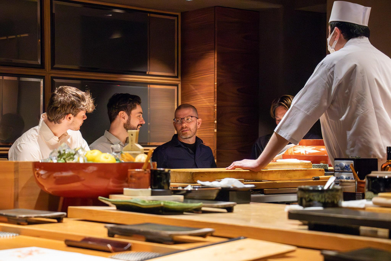 Hochwertiges Sushi &amp; Tempura-Essen in Ginza