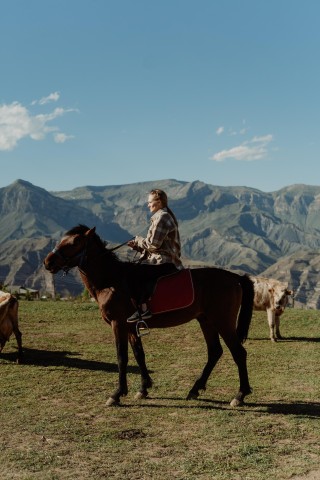 Visit Ride A Horse To Gergeti Trinity Church And Summit A Mountain in Caucasus Mountains