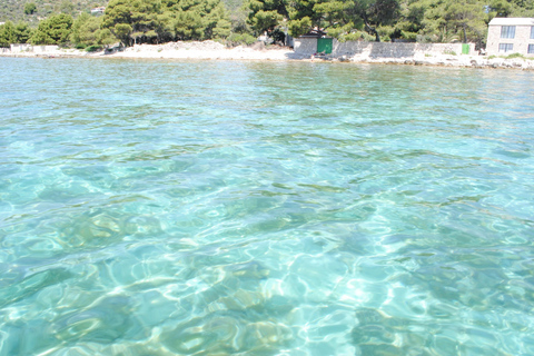 Trogir: Group Blue Lagoon & Secret Bay Tour with Meal Krknjaši Blue Lagoon High season