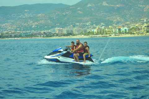 Alanya: Jet Ski Tour met uitzicht op de kust en veiligheidsbriefingBestuurder alleen (1 persoon per jetski)