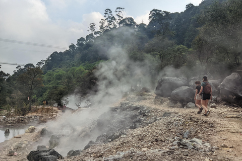 Bandung: White Crater, Scenic Tea Plantations & Hot Spring Open Tour: White Crater & Surroundings areas. with Tickets