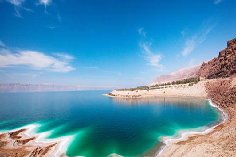 Entdecke das Tote Meer auf einer Halbtagestour von Amman ausTransport, Resort-Eintrittsgebühr und Mittagessen