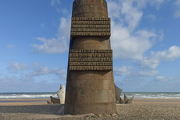 From Paris: Normandy D-Day Beaches Full-Day Historical Tour