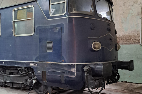 Belgrad: Niebieski pociąg Tity, Dom Kwiatów, wycieczka retro samochodamiBelgrad: Niebieski pociąg Tity, Dom Kwiatów, wycieczka zabytkowymi samochodami