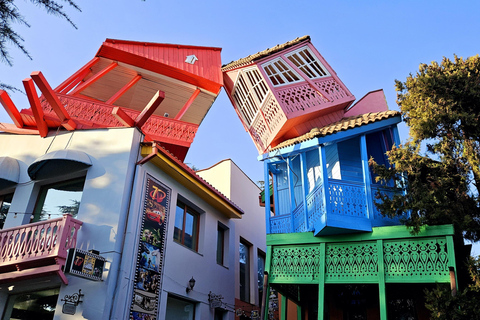 Tbilisi: Mtatsminda,Funicular tram,New cable car,Limonade