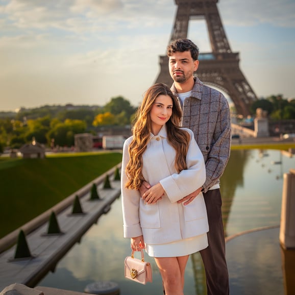 París: sesión fotográfica profesional con la Torre Eiffel
