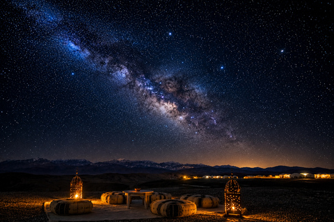 Agafay Desert: Sunset Dinner, Live Show & Stargazing Agafay Desert Sunset Dinner,Show & Stargazing under the sky