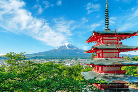 Tour zur fünften Station des Fuji und zum ThermalbadFuji-Ausflug ab Tokyo Station, Abfahrt um 7:30 Uhr
