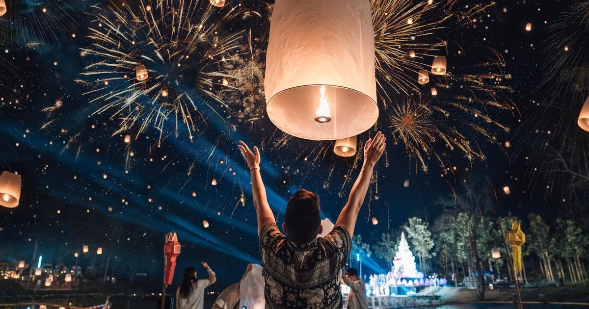 Chiang mai Festival delle lanterne del cielo 2024 (lanterna del cielo