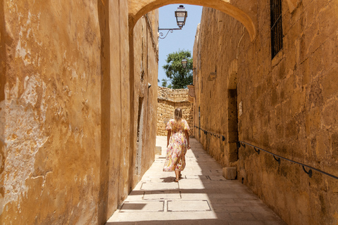 Bugibba: Gozo & Blue Lagoon with Sea Caves & Crystal Lagoon