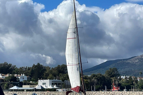 Paseo en velero por la Bahia Gibraltar,Ships,Dolphin spotting Tapas Drinks