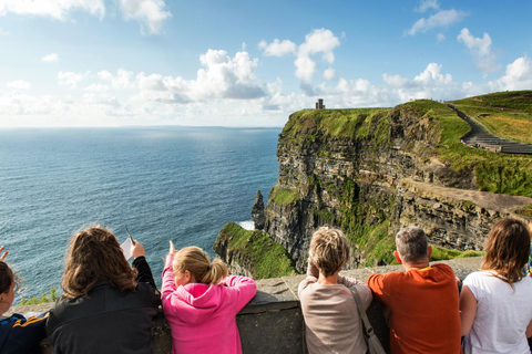 De Dublin: Penhascos de Moher, cruzeiro de barco e caverna Aillwee