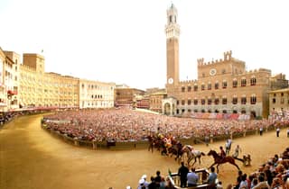 Siena: Stadtrundfahrt auf Deutsch