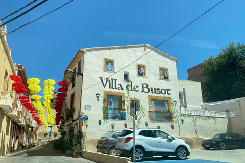 Private driving tour to Canelobre Caves & Busot & Campello