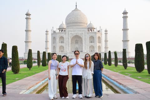 From Jaipur: Taj Mahal & Agra Fort Day Tour with 5* Lunch