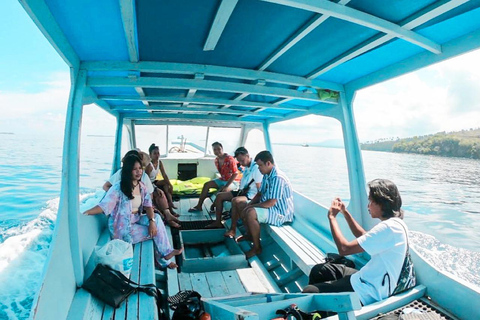 Gili Islands: Island-Hopping Tour with glass bottom boat