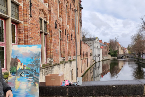 Bruges by bike with family and friends!