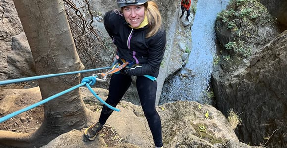 Adventure Cahorros, Monachil/ Climbing and abseiling Granada