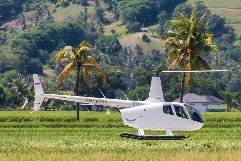 Bali: Helicopter Tour with optional Pickup and Drop-off Canggu Skyline
